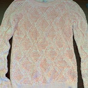 Sonoma pink knitted sweater